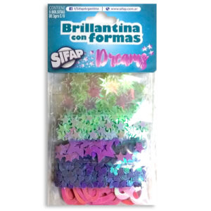 BRILLANTINA SIFAP C/ FORMAS DREAMS X 5 UN
