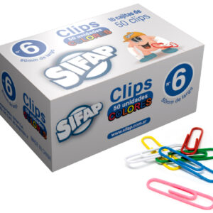 CLIPS SIFAP FORRADOS 6 X 50 UN