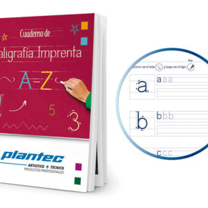 CUADERNO PLANTEC CALIGRAFIA IMPRENTA Nº 3 NIVEL ESCOLAR