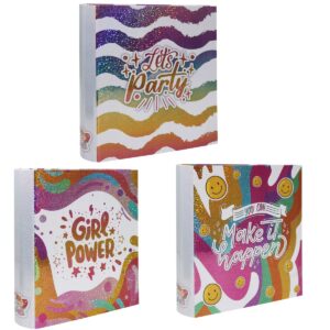 CARPETA REXON HOLO GLITTER 3X40 BEAUTY LIFE
