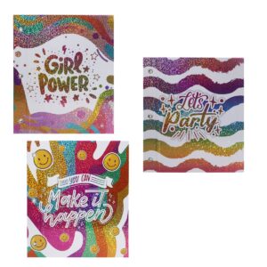 CARPETA REXON HOLO GLITTER N°3 2 TAPAS BEAUTY LIFE