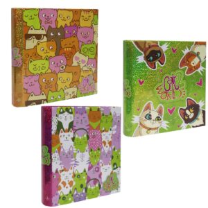 CARPETA REXON HOLO GLITTER 3X40 CAT WORLD 2