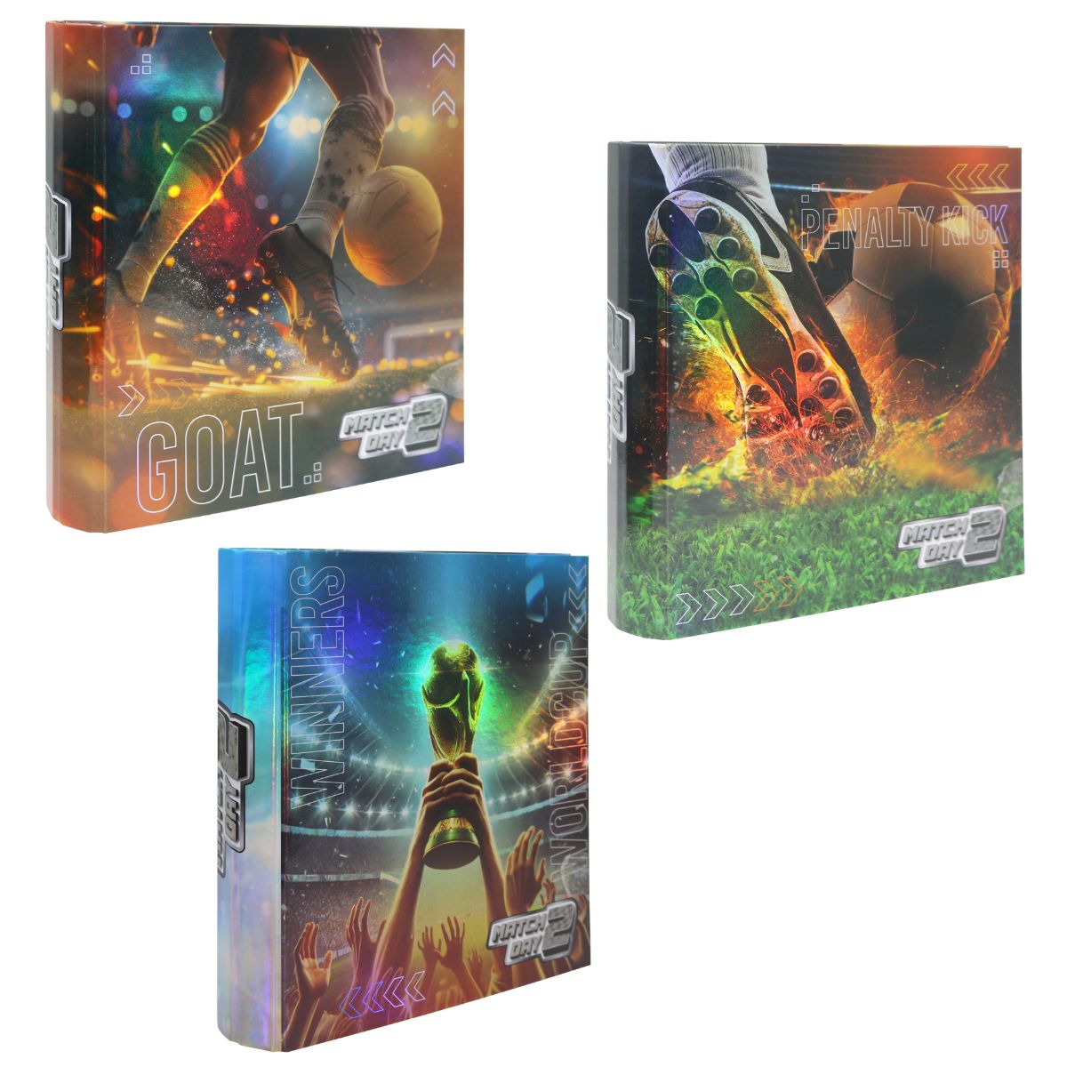CARPETA REXON HOLO STAMP 3X40 MATCH DAY 2