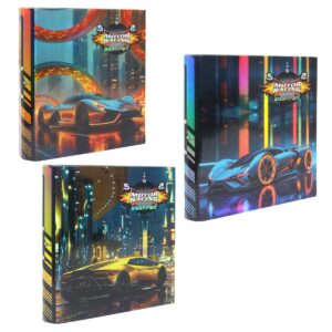CARPETA REXON HOLO STAMP 3X40 MOTOR RACING NIGHT POWER S26