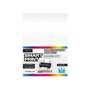 FILM ADHESIVO REXON BLANCO BRILLANTE A4 X 10 UN
