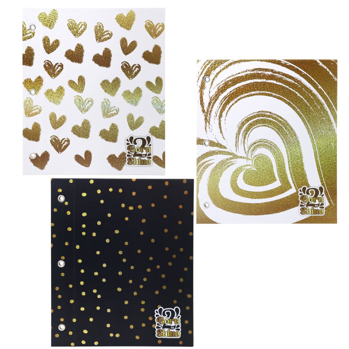 CARPETA REXON N°3 2 TAPAS BORN TO SHINE 2