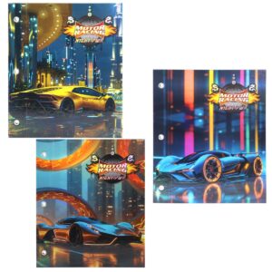 CARPETA REXON N°3 2 TAPAS MOTOR RACING S26