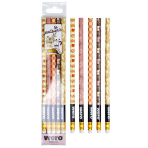 SET WERO LAPIZ C/ GOMA LA PATTISERIE BLISTER X 10