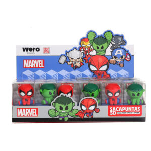 SACAPUNTA WERO 3D MARVEL X 24 UN