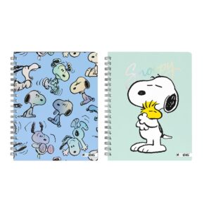 CUADERNO MOOVING 16X21 ESPIRAL T/D X 80 HJS SNOOPY