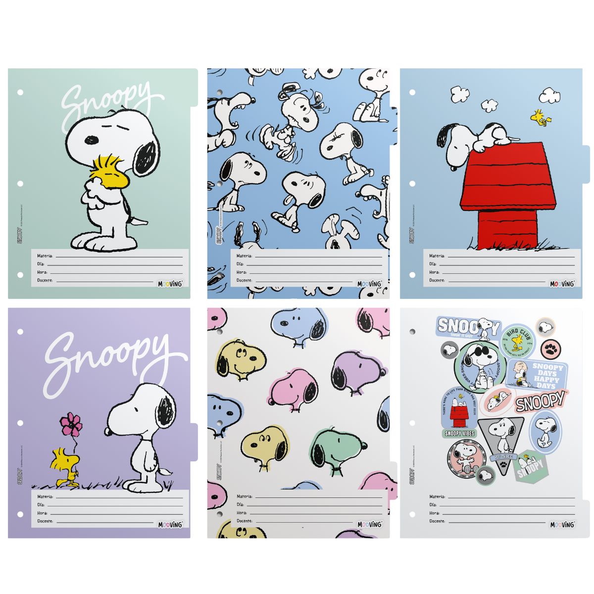 SEPARADOR MOOVING Nº 3 SNOOPY