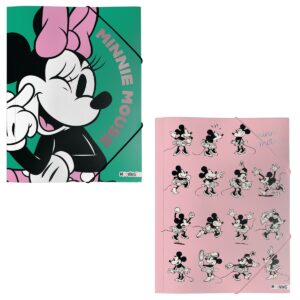 CARPETA MOOVING OFICIO 3 SOLAPAS MINNIE MOUSE