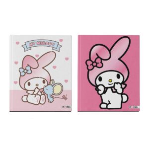 CUADERNO MOOVING 19.5X24CM T/D COSIDO X 48 HJ MY MELODY