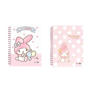 CUADERNO MOOVING 16X21 ESPIRAL T/D X 80 HJ MY MELODY