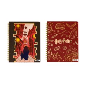 CUADERNO MOOVING 16X21 ESPIRAL T/D X 80 HJS HARRY POTTER