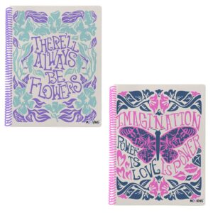 CUADERNO MOOVING UNIVERSITARIO RAYADO MYSTIC