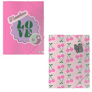 CARPETA MOOVING OFICIO 3 SOLAPAS PINK