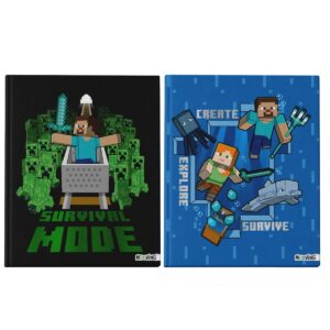 CUADERNO MOOVING 19.5X24CM T/D COSIDO X 48 HJS MINECRAFT
