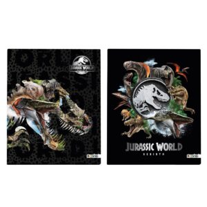 CUADERNO MOOVING 19.5X24CM T/D COSIDO X 48 HJS JURASSIC WORL