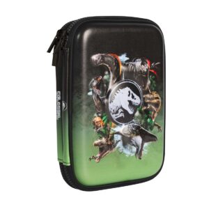 CARTUCHERA MOOVING DOBLE EVA JURASSIC WORLD