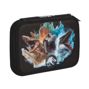 CARTUCHERA MOOVING 1 PISO JURASSIC WORLD