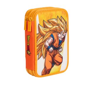 CARTUCHERA MOOVING 2 PISOS DRAGON BALL