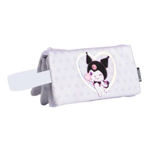 CARTUCHERA MOOVING CUADRUPLE KUROMI