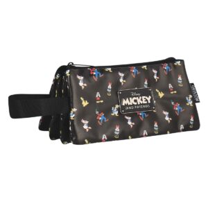 CARTUCHERA MOOVING CUADRUPLE MICKEY & FRIENDS
