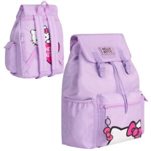 MOCHILA MOOVING KITTY LILA