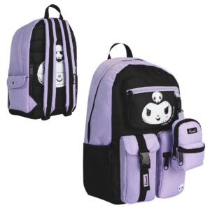 MOCHILA MOOVING KUROMI BLACK