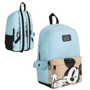 MOCHILA MOOVING MICKEY MOUSE BLUE