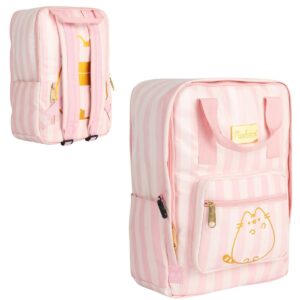 MOCHILA MOOVING PUSHEEN STRIPES