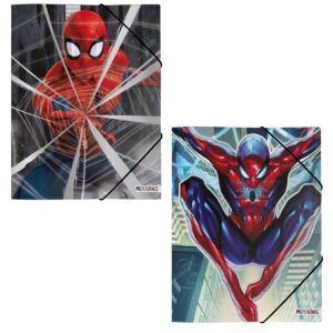 CARPETA MOOVING OFICIO 3 SOLAPAS SPIDERMAN