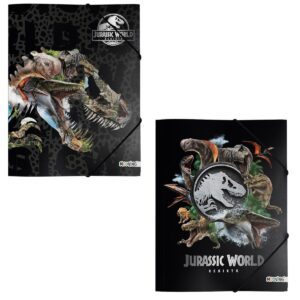 CARPETA MOOVING OFICIO 3 SOLAPAS JURASSIC WORLD