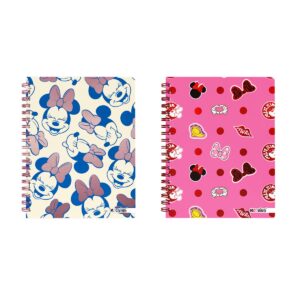 CUADERNO MOOVING 16X21 ESPIRAL T/D X 80 HJ MINNIE MOUSE