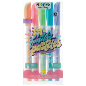 MICROFIBRA MOOVING PASTEL X 5 UN COLORING