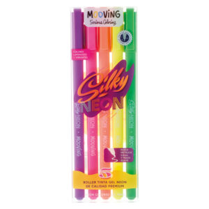 ROLLER MOOVING TINTA GEL NEON X 5 UN COLORING
