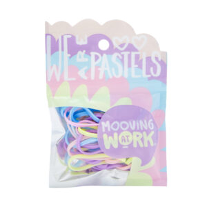 RUBBER BANDS MOOVING 16GRS PASTEL