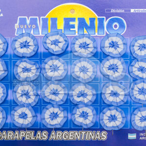 ESCARAPELA NUEVO MILENIO Nº124 REDONDA GDE  X 24 UN 2024