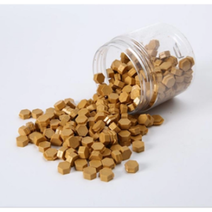LACRE EN PERLAS IBICO 20GR ORO