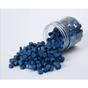 LACRE EN PERLAS IBICO 20GR AZUL