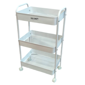 CARRO ORGANIZADOR IBICO MOVIL 43X31X78 BLANCO
