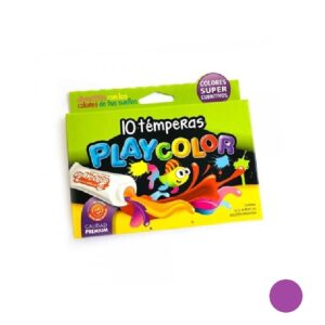 TEMPERA PLAYCOLOR X 10 POMOS VIOLETA 8CC