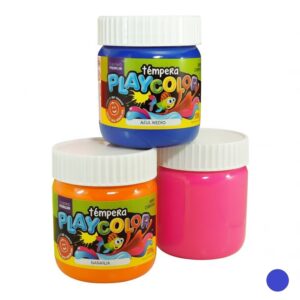 TEMPERA PLAYCOLOR EN POTE AZUL ULTRAMAR X 250 GR
