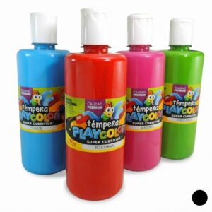 TEMPERA PLAYCOLOR FRASCO NEGRO X 750GR