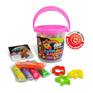 PLASTILINA PLAYCOLOR BALDECITO X 22 BARRAS + 3 CORTANTES