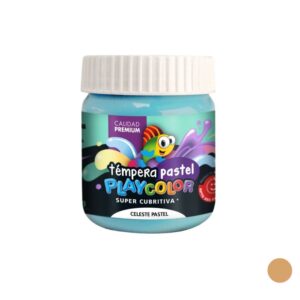 TEMPERA PLAYCOLOR EN POTE MARRON PASTEL X 250 GR