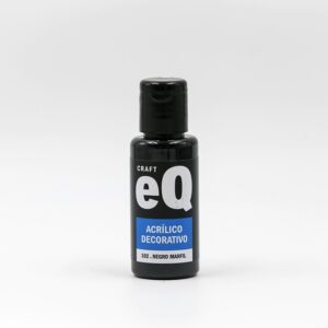 ACRILICO EQ ARTE 50 CC NEGRO MARFIL