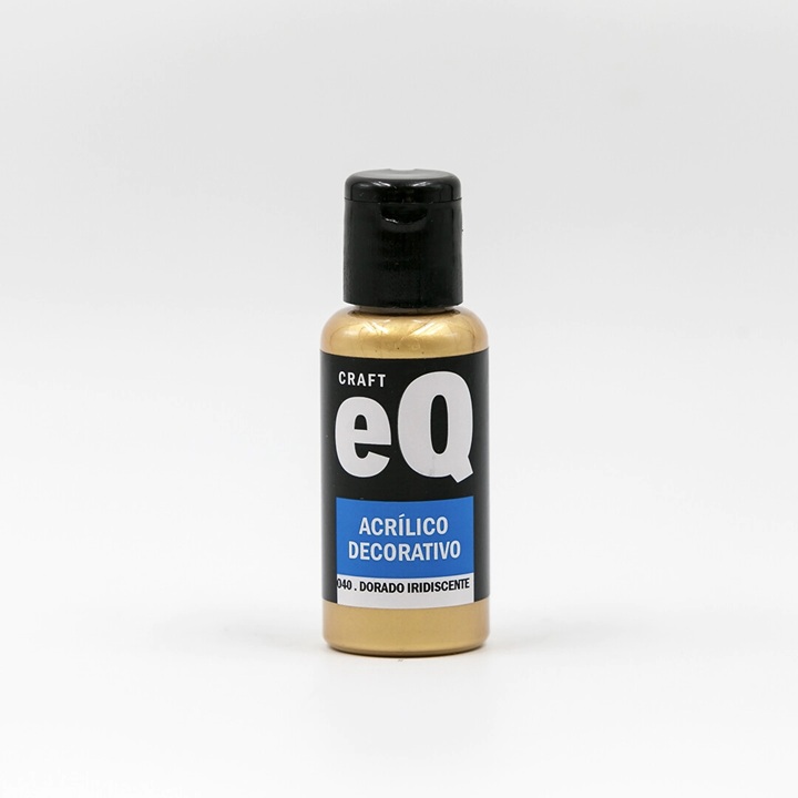 ACRILICO EQ ARTE 50 CC DORADO IRIDISCENTE