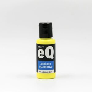 ACRILICO EQ ARTE 50 CC AMARILLO FLUO